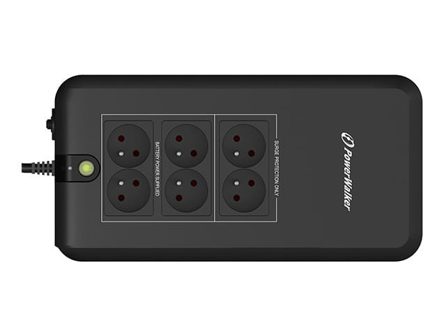 UPS POWERWALKER OFFLINE 600VA 4X PL + 2X PL OUT-1151447