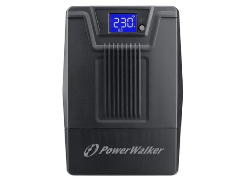 UPS POWERWALKER LINE-INTERACTIVE 600VA SCL 2X PL 230V, RJ11/45 IN/OUT, USB, LCD-1151320