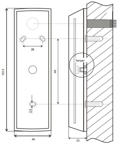 KONTROLER DOSTĘPU PR312EM-G ROGER-893860