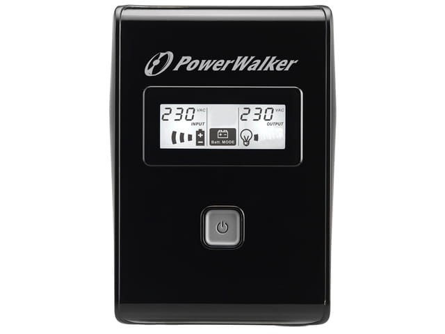 UPS POWERWALKER LINE-INTERACTIVE 650VA 2X SCHUKO OUT, RJ11 IN/OUT, USB, LCD-1151345