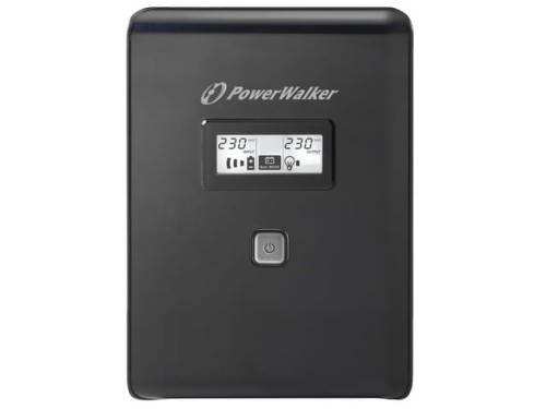 UPS POWERWALKER LINE-INTERACTIVE 2000VA 2X SCHUKO + 2XIEC OUT, RJ11/RJ45 IN/OUT, USB, LCD-1151239