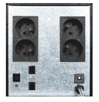 UPS EVER SINLINE 3000 USB HID TYŁ.JPG