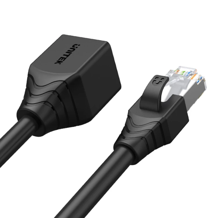 Unitek przedłużacz RJ-45 (8P8C) M-F Cat 6 STP 0,5m-1203559