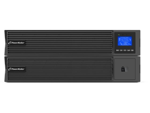 UPS RACK 19" POWERWALKER ON-LINE 1000VA ICR IOT PF1.0 8X IEC C13, USB/RS-232, LCD, RACK-1193946