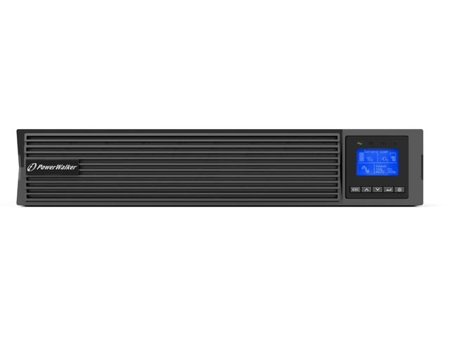 UPS RACK 19" POWERWALKER ON-LINE 1000VA ICR IOT PF1.0 8X IEC C13, USB/RS-232, LCD, RACK-1193947