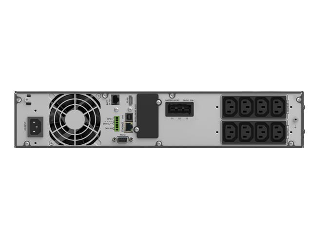 UPS RACK 19" POWERWALKER ON-LINE 1000VA ICR IOT PF1.0 8X IEC C13, USB/RS-232, LCD, RACK-1193948