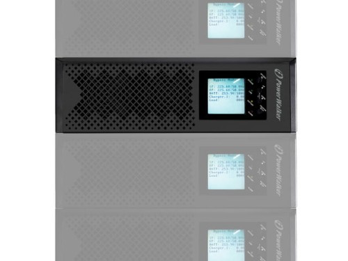UPS RACK 19” POWERWALKER ON-LINE 3/3 FAZY 10 KVA CPH TERMINAL IN/OUT, USB/RS-232, EPO, LCD, BRAK AKU-1151792