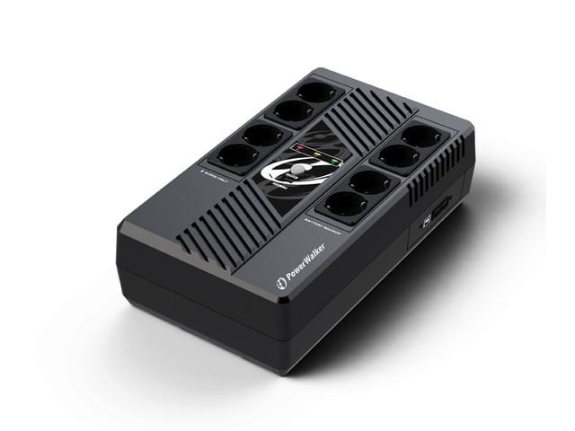 UPS POWERWALKER LINE-INTERACTIVE 1000VA MS 8X 230V PL, RJ45 IN/OUT, USB HID, ŁADOWARKA-1161369