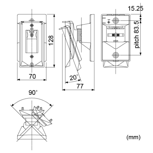optex-ca-1w-wymiary.png