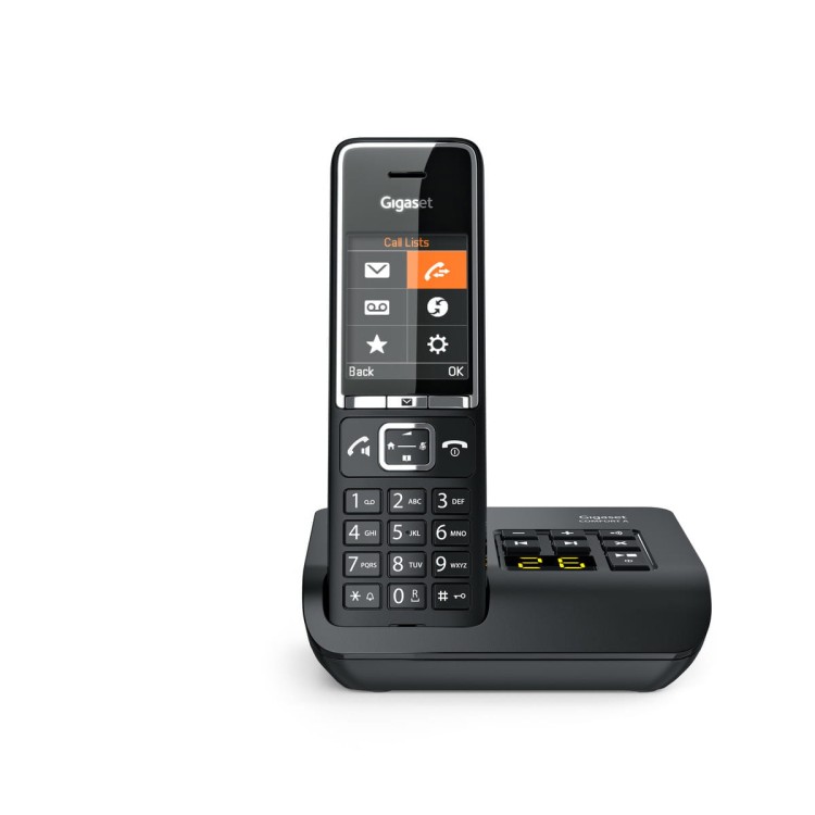 C550A Telefon bezprzewodowy z sekretarką widok od frontu.jpg