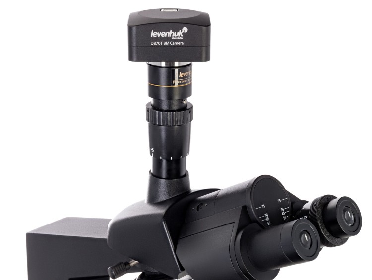 Trójokularowy Mikroskop Cyfrowy Levenhuk D870T 8M-1436044