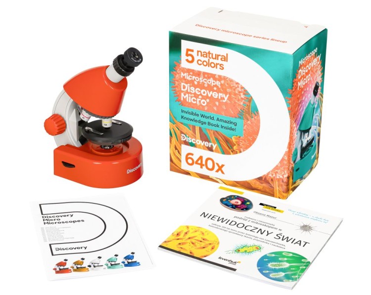 (PL) Mikroskop Discovery Micro Terra z książką-1211294