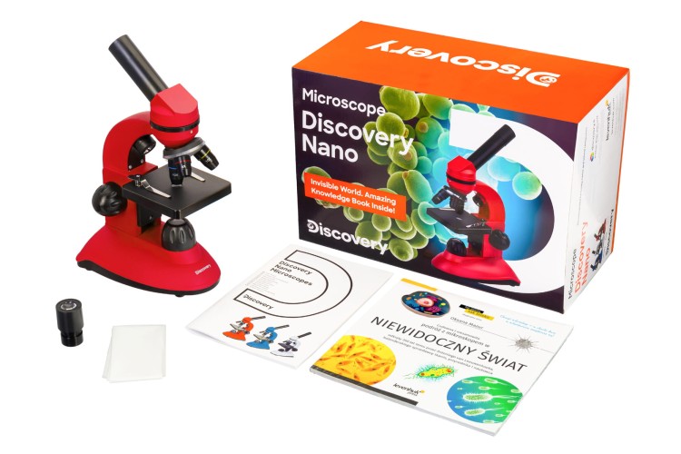 (PL) Mikroskop Discovery Nano Terra z książką-1431979