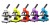 (PL) Mikroskop Levenhuk Rainbow 2L Lime\Limonka-1438884