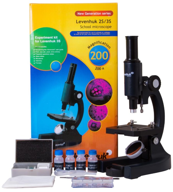 (PL) Monokularowy mikroskop Levenhuk 3S NG-1436150