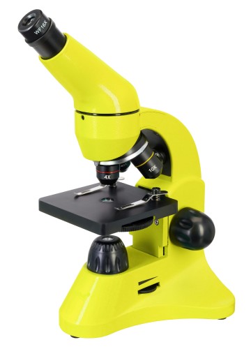 (PL) Mikroskop Levenhuk Rainbow 50L PLUS Lime\Limonka-1439172