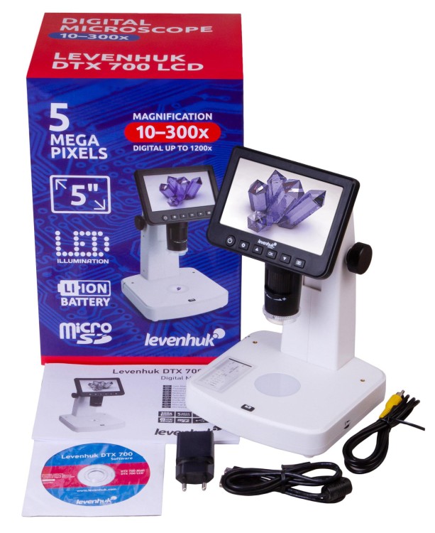 Mikroskop cyfrowy Levenhuk DTX 700 LCD-1440510