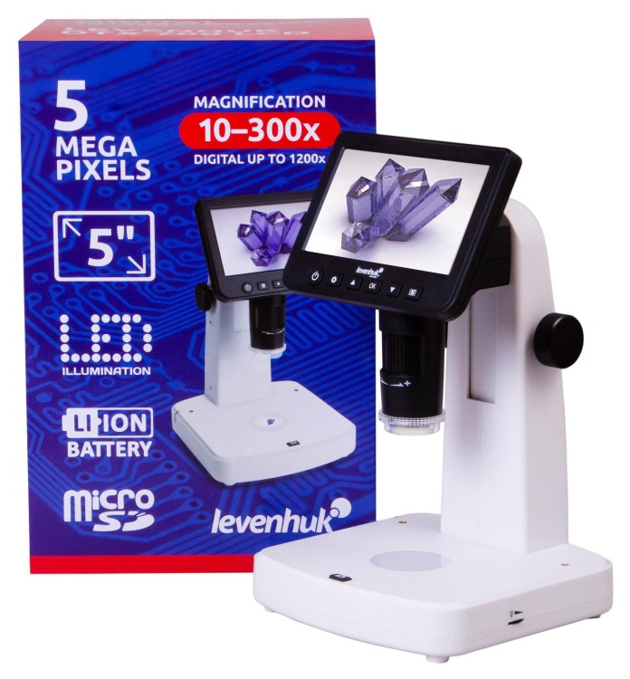 Mikroskop cyfrowy Levenhuk DTX 700 LCD-1440528
