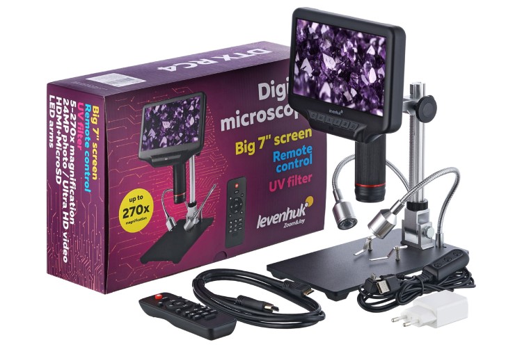 Zdalnie sterowany mikroskop Levenhuk DTX RC4-1427997