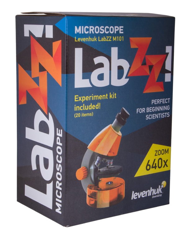 (PL) Mikroskop Levenhuk LabZZ M101 Lime\Limonka-1444536