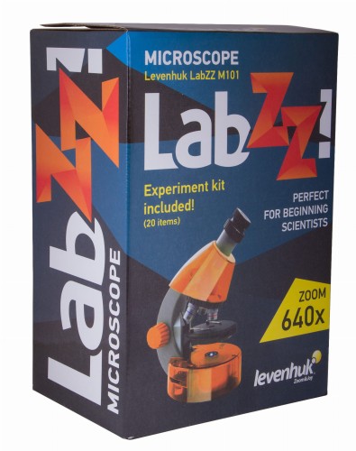 (PL) Mikroskop Levenhuk LabZZ M101 Orange\Pomarańcza-1443392