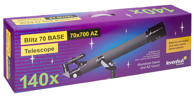 Teleskop Levenhuk Blitz 70 BASE-1428084