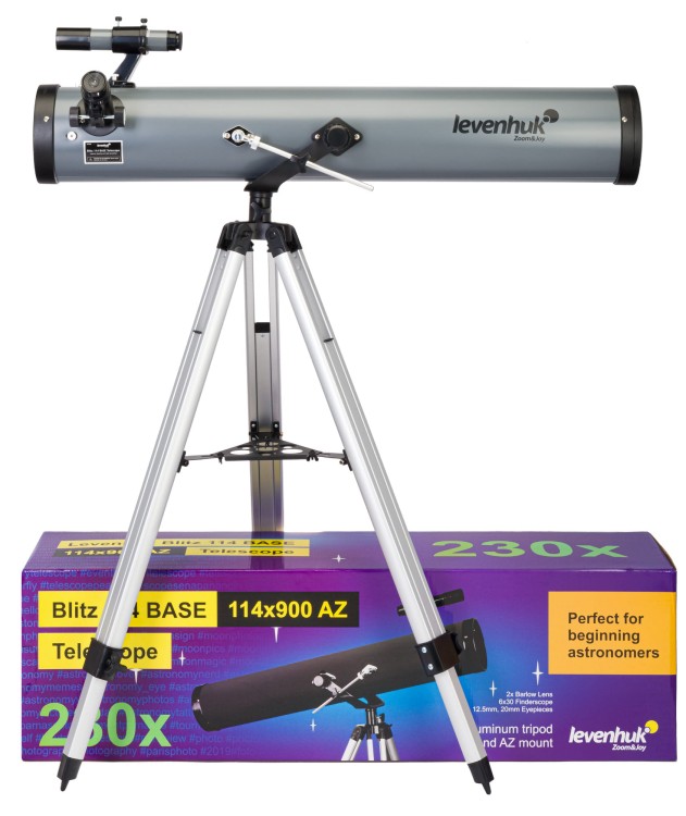 Teleskop Levenhuk Blitz 114 BASE-1428100