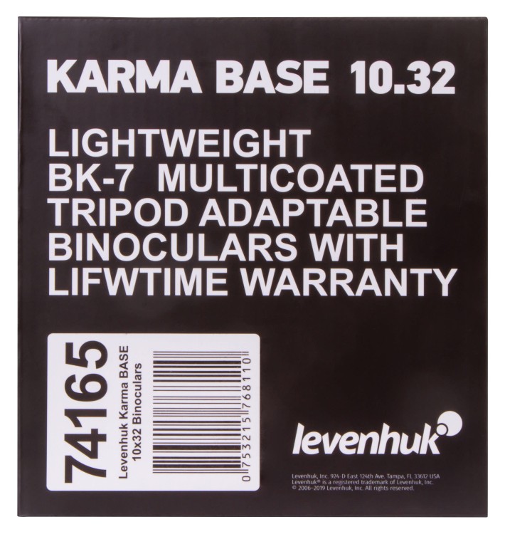 Lornetka Levenhuk Karma BASE 10x32-1435884