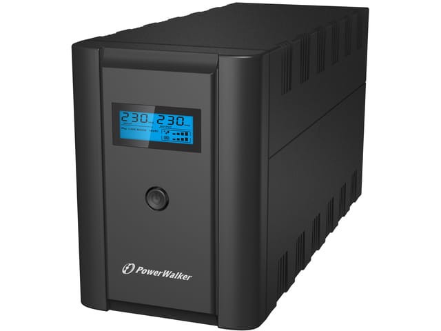UPS POWERWALKER VI 1200 SHL LINE-INTERACTIVE 1200VA 2X SCHUKO 2X IEC C13 USB-B LCD-1151197