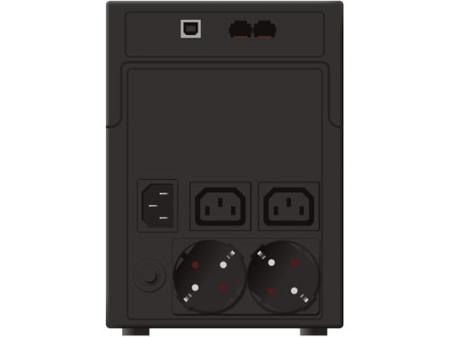 UPS POWERWALKER VI 1200 SHL LINE-INTERACTIVE 1200VA 2X SCHUKO 2X IEC C13 USB-B LCD-1151200
