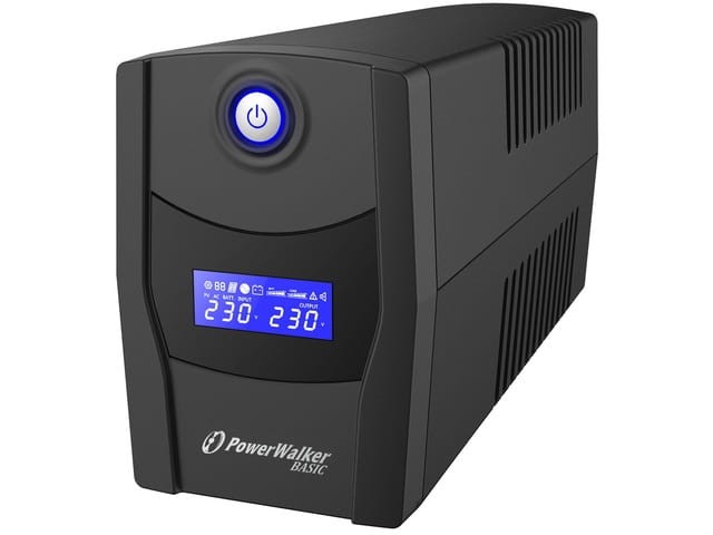 UPS POWERWALKER VI 600 STL FR LINE-INTERACTIVE 600VA 2X 230V PL USB-B-1151321