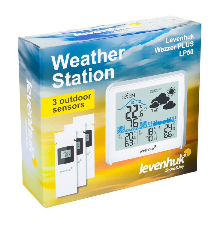 Stacja meteorologiczna Levenhuk Wezzer PLUS LP50-1452745