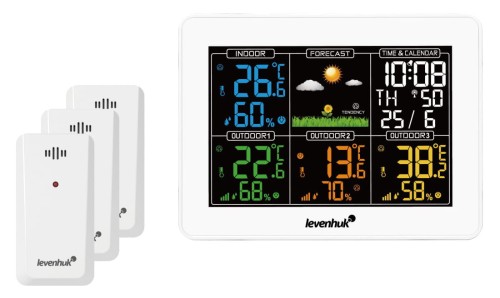 Stacja meteorologiczna Levenhuk Wezzer PLUS LP60-1451001