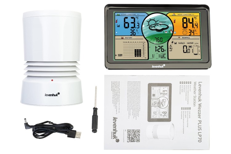 Stacja meteorologiczna Levenhuk Wezzer PLUS LP70-1452748