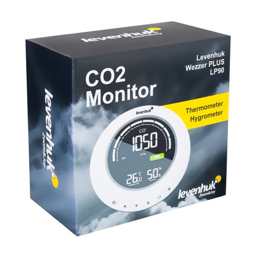 Miernik stężenia CO2 Levenhuk Wezzer PLUS LP90-1452666
