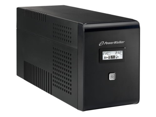 UPS POWERWALKER LINE-INTERACTIVE 2000VA 2X SCHUKO + 2XIEC OUT, RJ11/RJ45 IN/OUT, USB, LCD-1151238