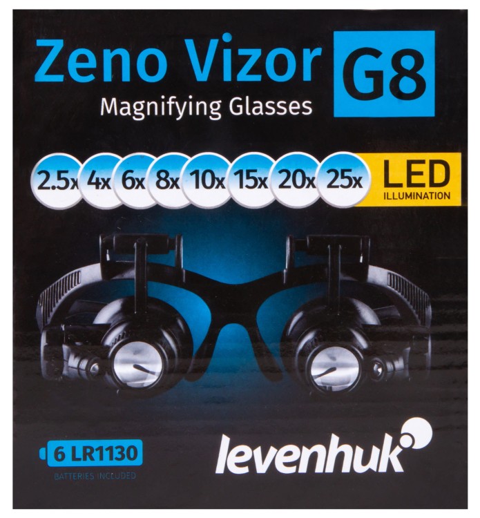 Okulary powiększające Levenhuk Zeno Vizor G8-1458688