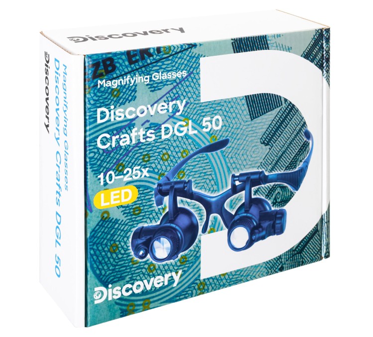 Okulary powiększające Discovery Crafts DGL 50-1451024