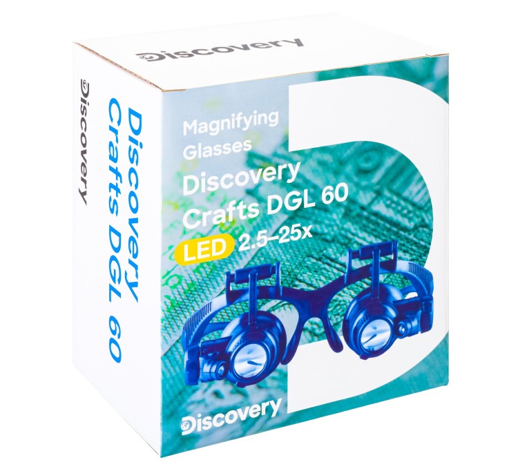 Okulary powiększające Discovery Crafts DGL 60-1450905
