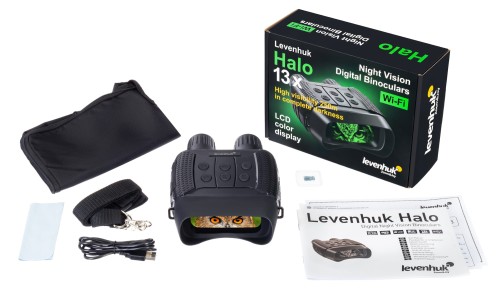 Cyfrowa lornetka noktowizyjna Levenhuk Halo 13X Wi-Fi-1451539