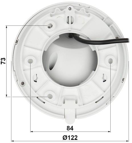 KAMERA AHD, HD-CVI, HD-TVI, PAL HAC-HDW1231TLMQ-A-0280B - 1080p 2.8mm DAHUA-1326240