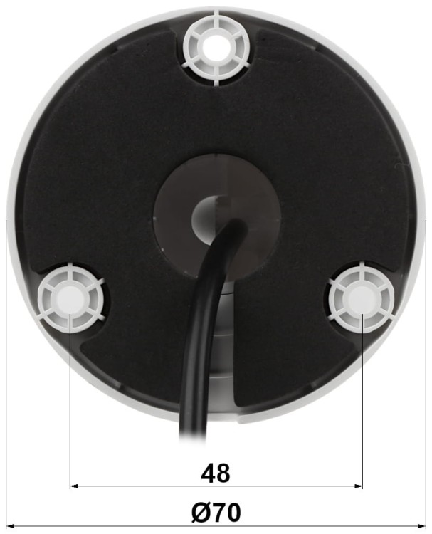 KAMERA AHD, HD-CVI, HD-TVI, PAL HAC-HFW1231TLM-I6-A-0360B - 1080p 3.6mm DAHUA-1326353