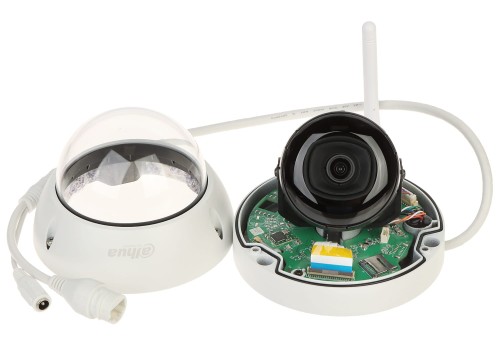 KAMERA WANDALOODPORNA IP IPC-HDBW1430DE-SW-0280B Wi-Fi - 4Mpx 2.8mm DAHUA-1319340