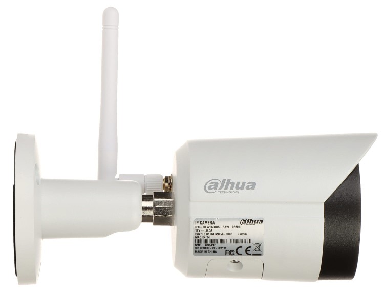 KAMERA IP IPC-HFW1230DS-SAW-0360B Wi-Fi - 1080p 3.6mm DAHUA-1319026