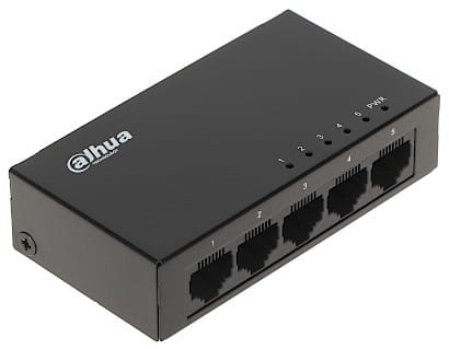 SWITCH PRZEMYSŁOWY   PFS3005-5GT-V2 5-PORTOWY DAHUA-1518052