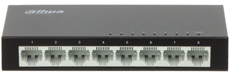 SWITCH   PFS3008-8ET-V2 8-PORTOWY DAHUA-1446381