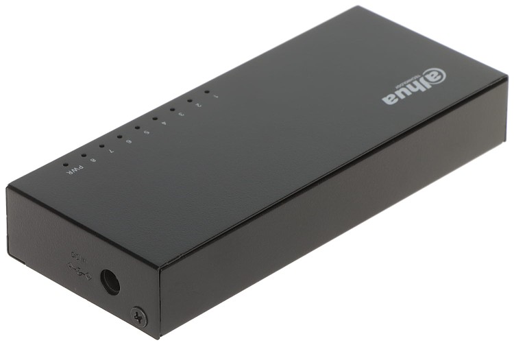 SWITCH PRZEMYSŁOWY   PFS3008-8GT-V2 8-PORTOWY DAHUA-1517163