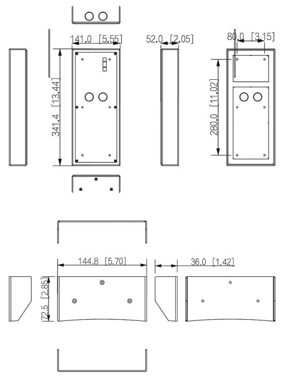 OBUDOWA NATYNKOWA VTM27R3 DAHUA-1323257
