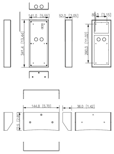 OBUDOWA NATYNKOWA VTM53R3 DAHUA-1323606