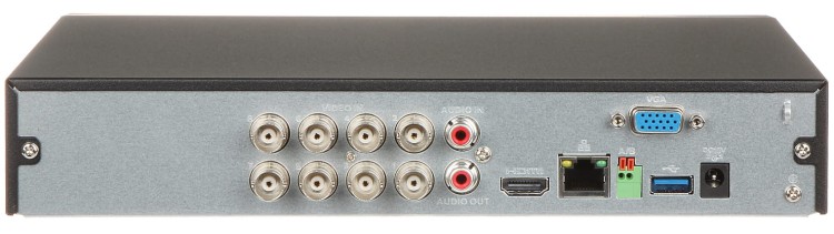REJESTRATOR AHD, HD-CVI, HD-TVI, CVBS, TCP/IP XVR5108HS-4KL-I3 8 KANAŁÓW DAHUA-1321166